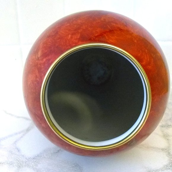 Vintage Lindner Kueps Bavaria Vase Western Germany - "Liliane" 157/5 - Picture 7 of 8